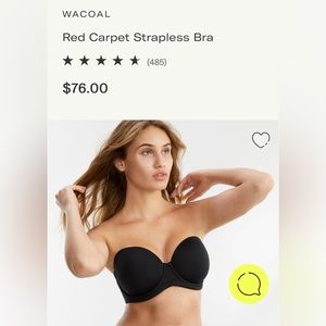 Wacoal Red Carpet Strapless Bra